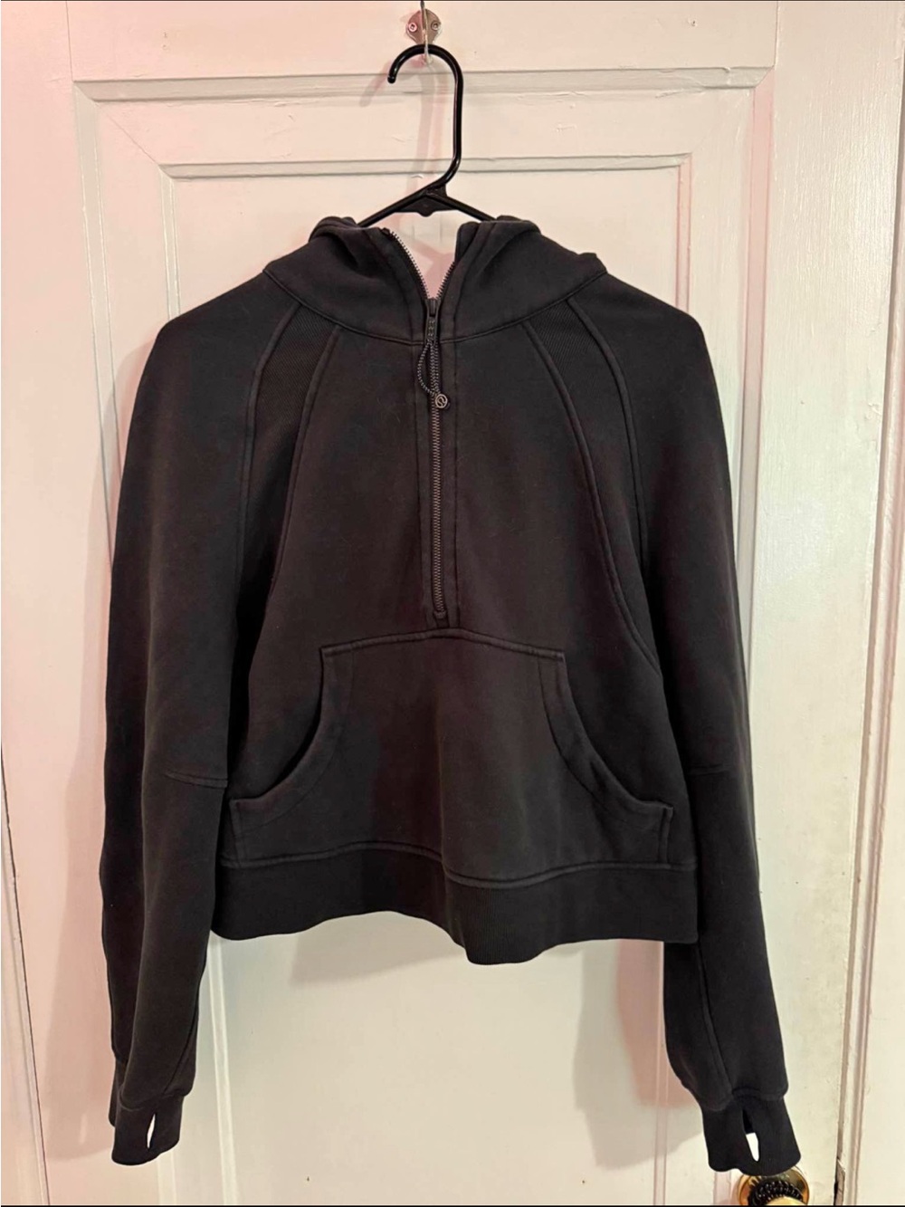 lululemon scuba Black Half-Zip Hoodie - Women